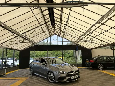 Used Mercedes CLA180 AMG line 2020 Grey Coupe