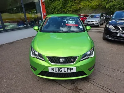 Usado Seat Ibiza FR 90 HP (66 kW) 2016 Verde Citadino