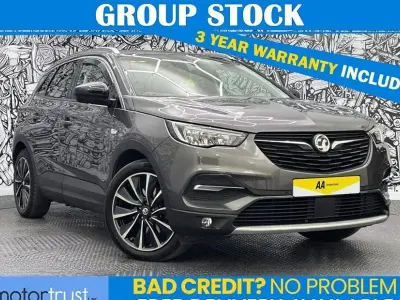Used Vauxhall Grandland X Business Edition 225 HP (165 kW) 2020 Grey SUV