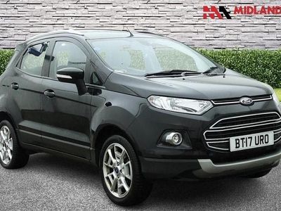 Used Ford Ecosport Titanium 125 HP (91 kW) 2017 Black SUV
