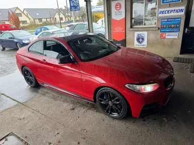 Usado BMW M235 Comfort Edition 326 CV (239 kW) 2014 Rojo Coupe