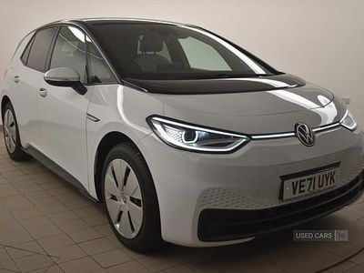 Used VW ID.3 Pro Performance 150 kW (204 HP) 2022 White Hatchback