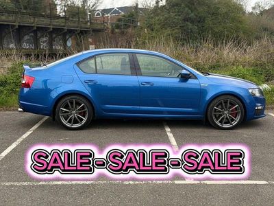 Used Skoda Octavia vRS 220 HP (161 kW) 2013 Blue Hatchback