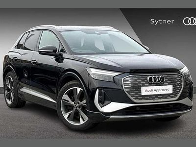 Used Audi Q4 e-tron S-Line 219 kW (299 HP) 2021 Black SUV