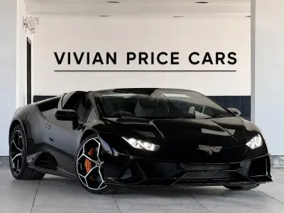 Used Lamborghini Huracán 2024 Black Cabriolet