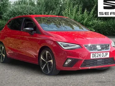Used Seat Ibiza FR Sport 95 HP (69 kW) 2024 Red Hatchback