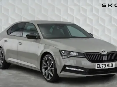 Used Skoda Superb SportlinePlus 276 HP (202 kW) 2023 Meteor grey Hatchback