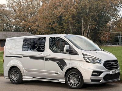 Silver Used 2019 Ford Transit Custom Limited Van | £19,995 (Expensive)