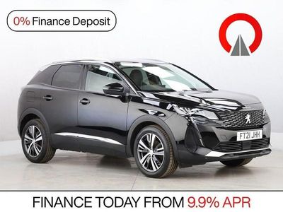 Used Peugeot 3008 Allure Premium 130 HP (95 kW) 2021 Black Hatchback