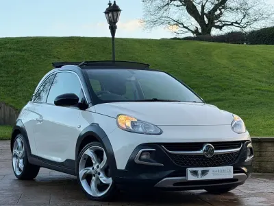 Used Vauxhall Adam Rocks 2017 White Hatchback