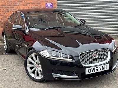 Used Jaguar XF Portfolio 200 HP (147 kW) 2015 Black Sedan