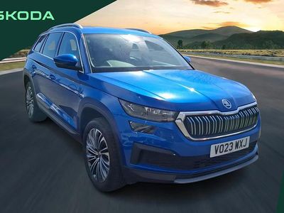 Used Skoda Kodiaq SE L Executive 150 HP (110 kW) 2023 Blue SUV