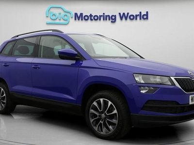 Used Skoda Karoq SE Drive 150 HP (110 kW) 2021 Blue SUV