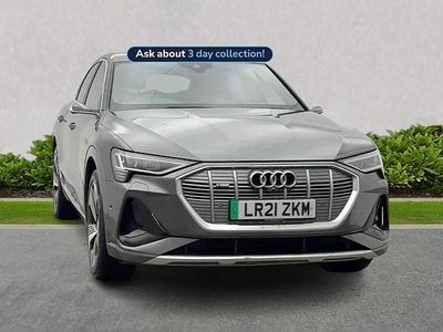 Grey Used 2021 Audi e-tron S-Line SUV | £23,830 (Expensive)
