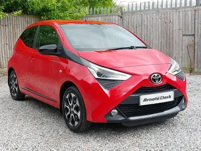 Used Toyota Aygo Trend 72 HP (52 kW) 2020 Red Hatchback
