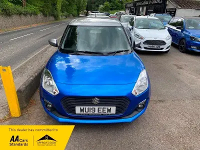 Używany Suzuki Swift SZ-T 111 KM (81 kW) 2019 Niebieski Hatchback