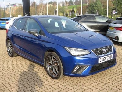 Used Seat Ibiza XCELLENCE Lux 115 HP (84 kW) 2019 Blue Hatchback