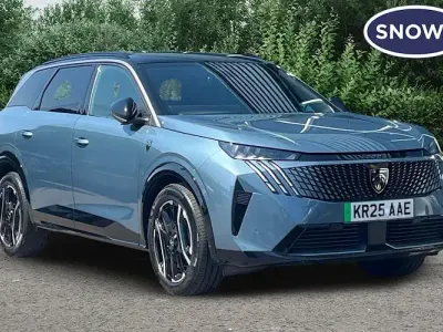 Used Peugeot e-5008 GTi 156 kW (213 HP) 2025 Blue SUV