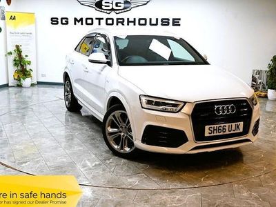 White Used 2016 Audi Q3 S-line plus SUV | £12,985 (Fair price)
