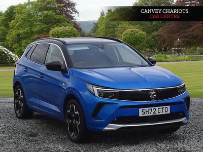 Used Vauxhall Grandland X Elite 130 HP (95 kW) 2022 Blue SUV