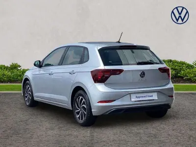 Used VW Polo Life 95 HP (69 kW) 2022 Silver Hatchback