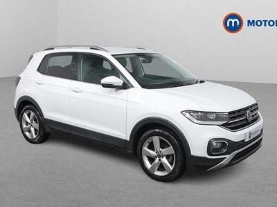 Used VW T-Cross SEL 110 HP (80 kW) 2022 White SUV