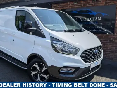 Used Ford Transit Custom Active 130 HP (95 kW) 2021 White Van