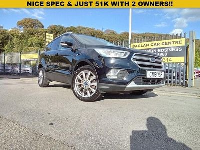 Black Used 2019 Ford Kuga Titanium SUV | £12,495 (Fair price)