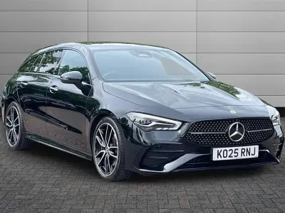 Used Mercedes CLA200 AMG Line Premium 163 HP (119 kW) 2025 Black Estate