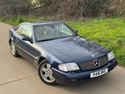 Used Mercedes SL320 1998 Blue Cabriolet