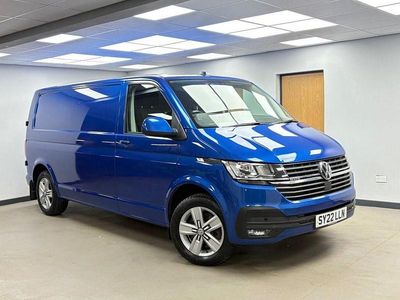 Used VW T6.1 Highline 201 HP (147 kW) 2022 Blue Van