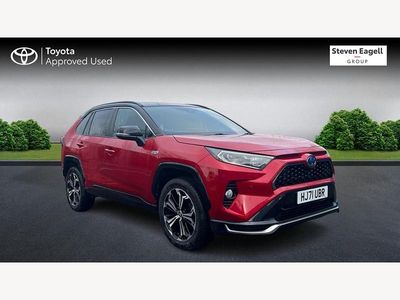 Used Toyota RAV4 2021 Red/black SUV