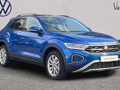 Blue Used 2025 VW T-Roc Match SUV | £26,657 (A bit pricey)