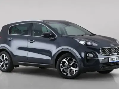 Used Kia Sportage 136 HP (100 kW) 2021 Grey SUV