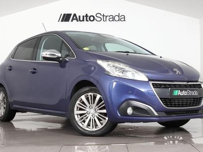 Used Peugeot 208 Allure 100 HP (73 kW) 2016 Blue Hatchback