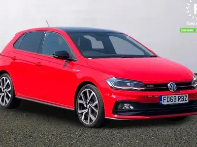Used VW Polo GTI 200 HP (147 kW) 2020 Red Hatchback