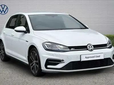 Used VW Golf VII R-line Edition 150 HP (110 kW) 2020 White Hatchback