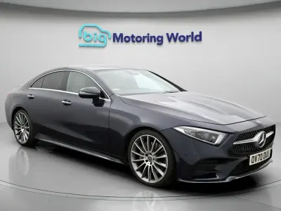 Used Mercedes CLS300 AMG line 241 HP (177 kW) 2020 Blue Coupe