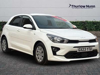 White Used 2023 Kia Rio Hatchback | £10,750 (Good price)