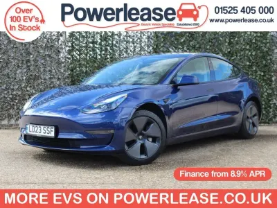 Used Tesla Model 3 Long Range RWD 366 kW (498 HP) 2023 Blue Sedan