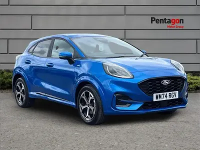 Used Ford Puma ST-Line 123 HP (90 kW) 2024 Blue SUV