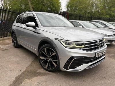 Used VW Tiguan R-line 2021 Silver SUV