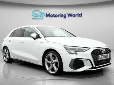 Used Audi A3 S-Line 148 HP (108 kW) 2020 White Sedan