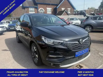 Used Vauxhall Grandland X Sport 130 HP (95 kW) 2019 Black SUV