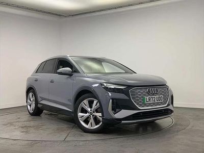 Grey Used 2022 Audi Q4 e-tron S-Line SUV | £20,900 (Good price)