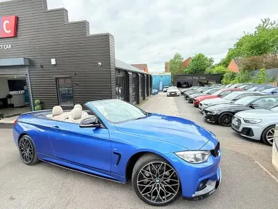 Used BMW 435 M Sport 2016 Blue Cabriolet