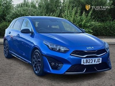 Blue Used 2023 Kia Ceed GT GT-Line Hatchback | £15,499 (Fair price)