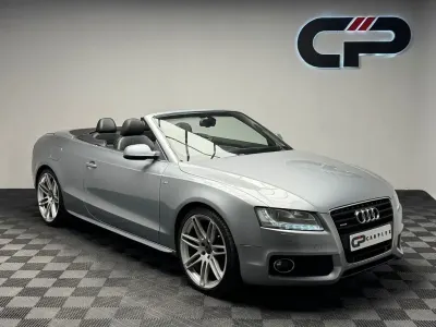 Usado Audi A5 Cabriolet S-Line 240 HP (176 kW) 2009 Prateado Cabrios