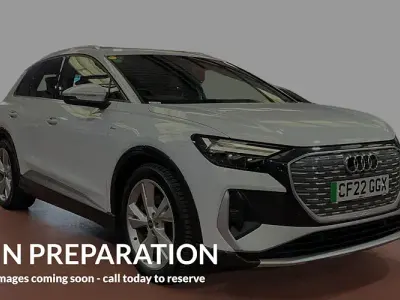 Second-hand Audi Q4 e-tron S-Line 150 kW (204 CP) 2022 Alb SUV