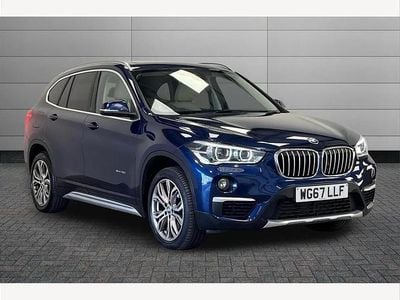 Begagnad BMW X1 xLine 192 HK (141 kW) 2017 Blå SUV